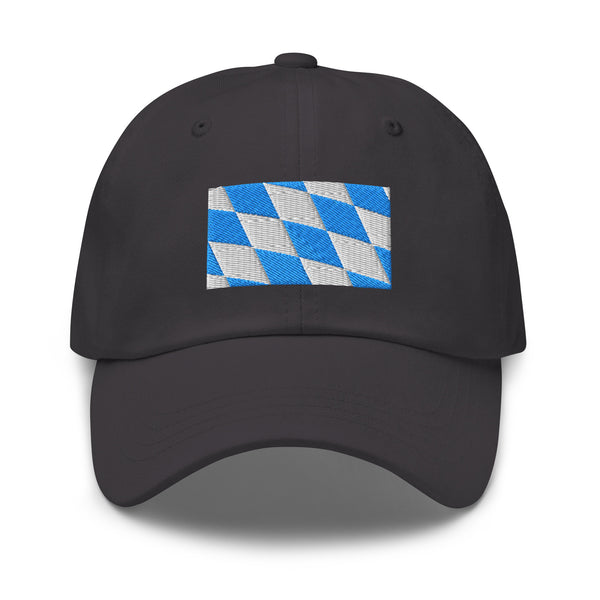 Bavaria Flag Cap - Adjustable Embroidered Dad Hat