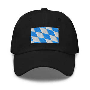 Bavaria Flag Cap - Adjustable Embroidered Dad Hat