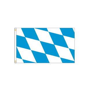 Bavaria Flag - Oktoberfest Flag - 90x150cm(3x5ft) - 60x90cm(2x3ft)