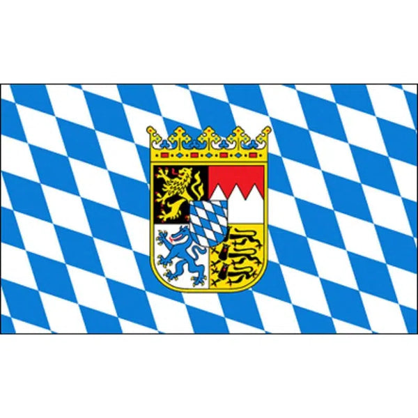 Bavarian Flag - 90x150cm(3x5ft) - 60x90cm(2x3ft) - Oktoberfest Flag