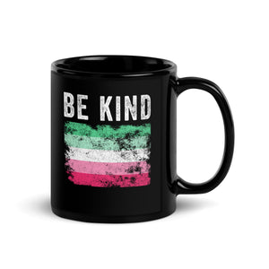 Be Kind Abrosexual Flag - Distressed LGBTQIA2S+ Mug