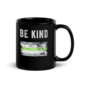 Be Kind Agender Flag - LGBT+ Mug