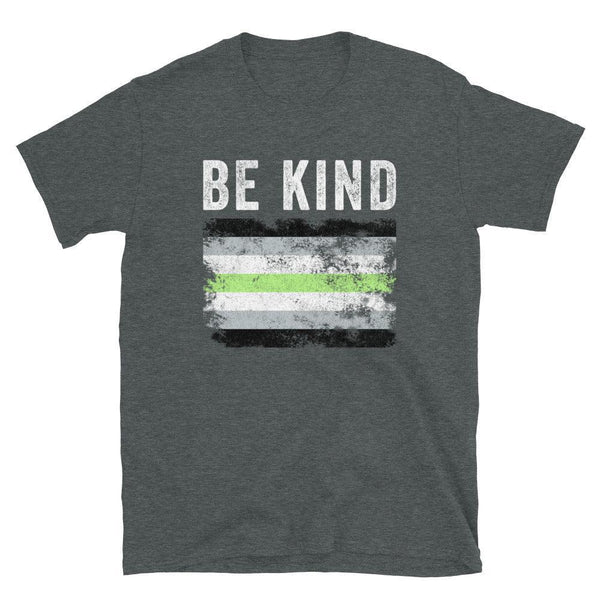 Be Kind Agender Flag - LGBT+ T-Shirt