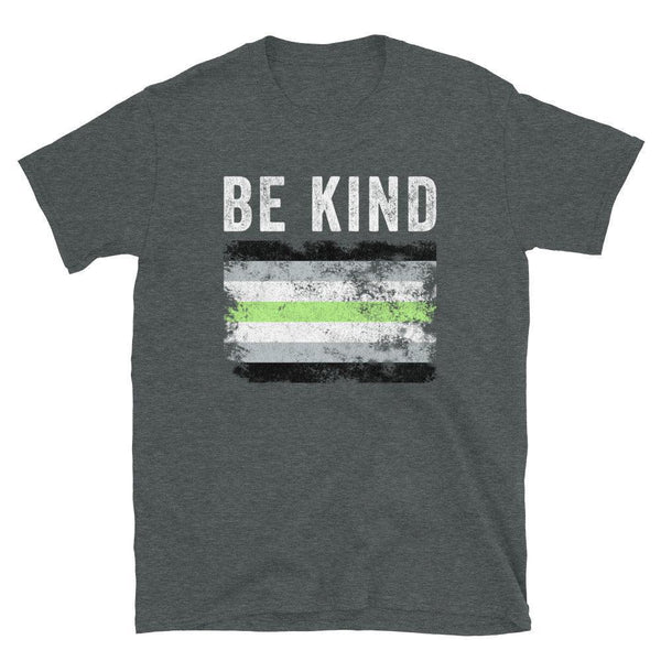 Be Kind Agender Flag - LGBTQIA2S+ T-Shirt