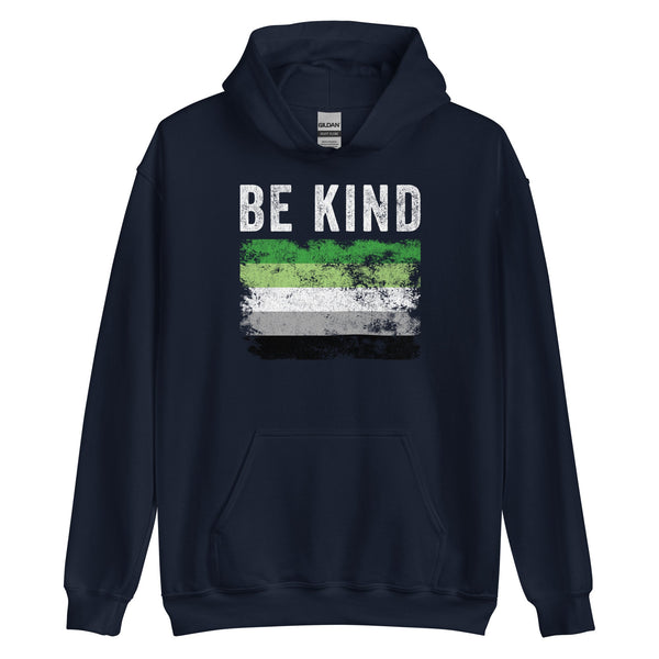 Be Kind Aromantic Flag - LGBT+ Hoodie