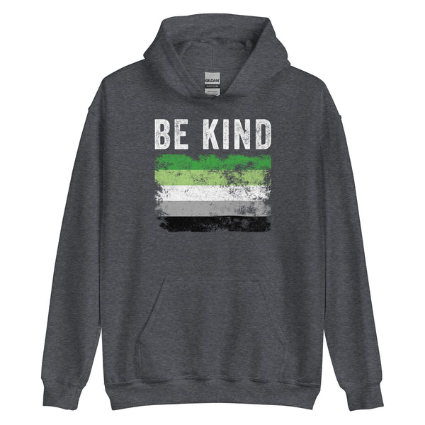 Be Kind Aromantic Flag - LGBT+ Hoodie