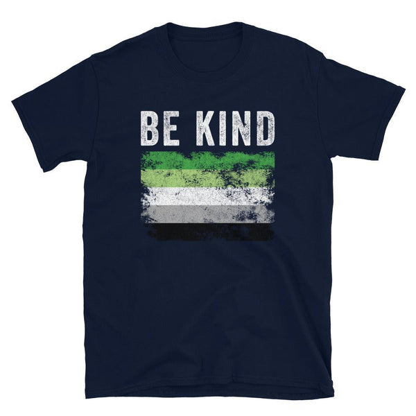 Be Kind Aromantic Flag - LGBT+ T-Shirt