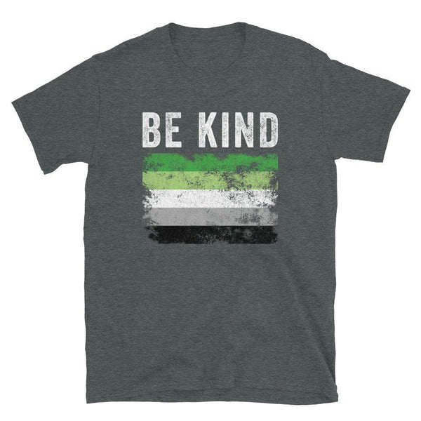 Be Kind Aromantic Flag - LGBT+ T-Shirt