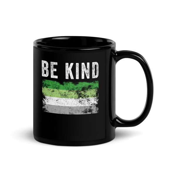Be Kind Aromantic Flag - LGBTQIA2S+ Mug
