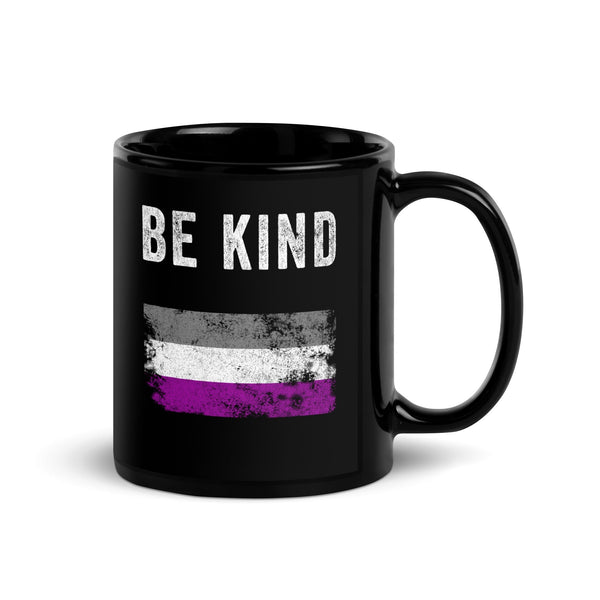 Be Kind Asexual Flag - LGBTQIA2S+ Mug