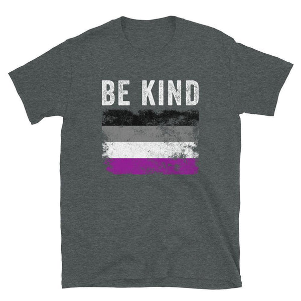 Be Kind Asexual Flag - LGBTQIA2S+ T-Shirt