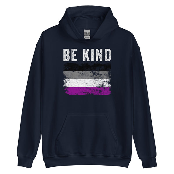 Be Kind Asexual Flag - LGBT+ Hoodie