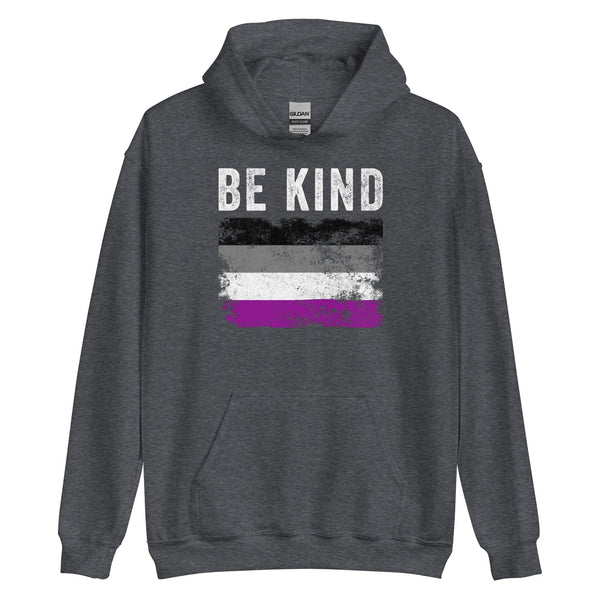 Be Kind Asexual Flag - LGBT+ Hoodie