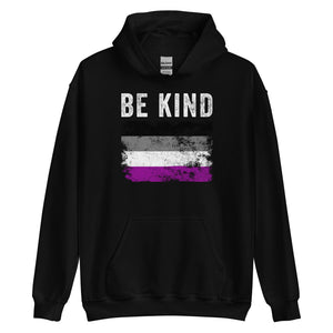 Be Kind Asexual Flag - LGBT+ Hoodie