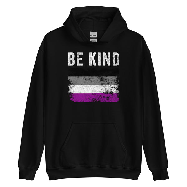 Be Kind Asexual Flag - LGBT+ Hoodie