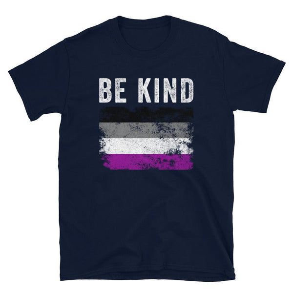 Be Kind Asexual Flag - LGBT+ T-Shirt