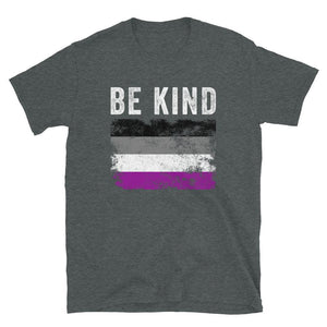 Be Kind Asexual Flag - LGBT+ T-Shirt
