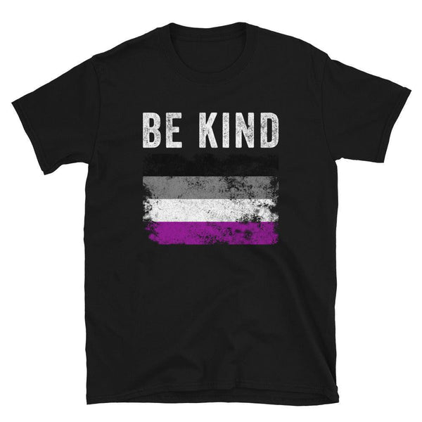 Be Kind Asexual Flag - LGBT+ T-Shirt