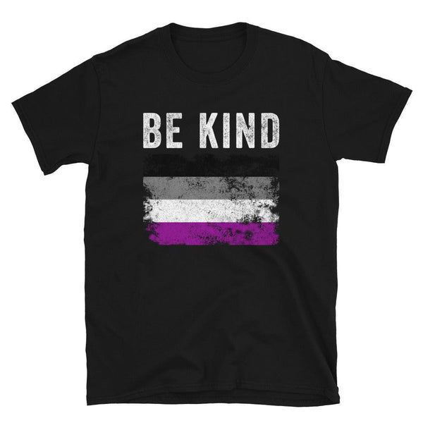 Be Kind Asexual Flag - LGBTQIA2S+ T-Shirt