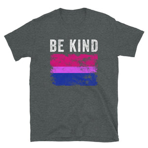 Be Kind Bisexual Flag - LGBTQIA2S+ T-Shirt