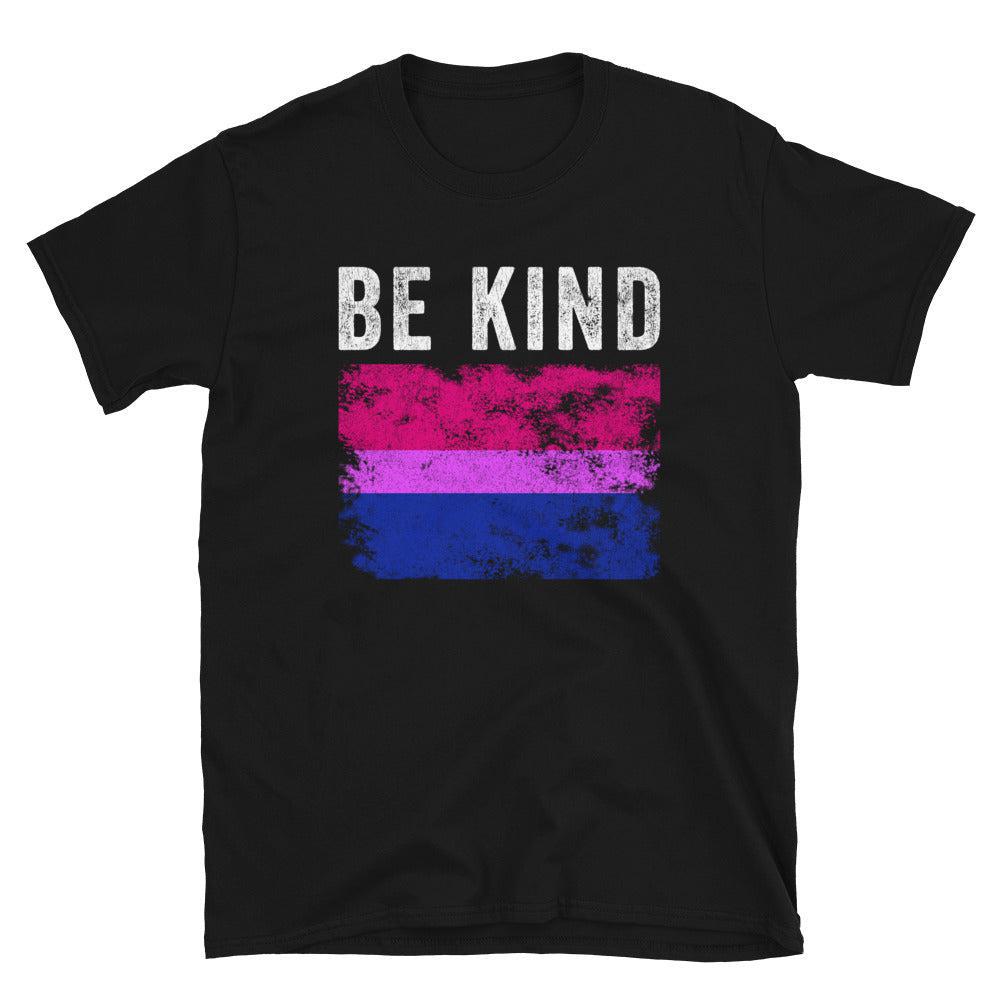 Be Kind Bisexual Flag - LGBTQIA2S+ T-Shirt