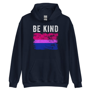 Be Kind Bisexual Flag - LGBT+ Hoodie