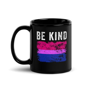 Be Kind Bisexual Flag - LGBT+ Mug