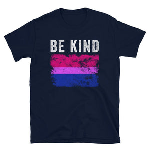 Be Kind Bisexual Flag - LGBTQIA2S+ T-Shirt