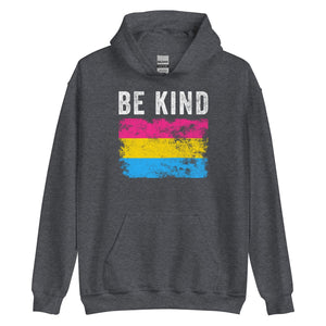 Be Kind Pansexual Flag - LGBTQIA2S+ Hoodie