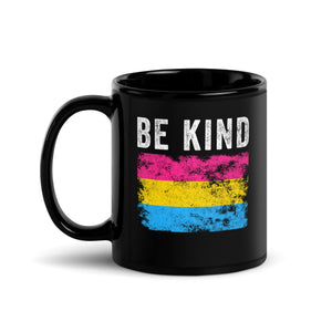 Be Kind Pansexual Flag - LGBTQIA2S+ Mug