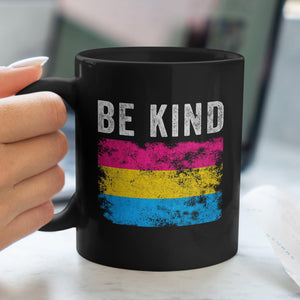 Be Kind Pansexual Flag - LGBT+ Mug