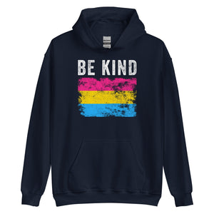 Be Kind Pansexual Flag - LGBT+ Hoodie