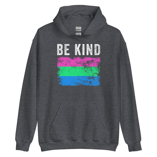 Be Kind Polysexual Flag - LGBT+ Hoodie