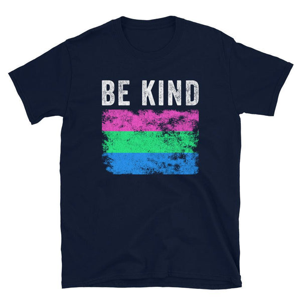 Be Kind Polysexual Flag - LGBT+ T-Shirt