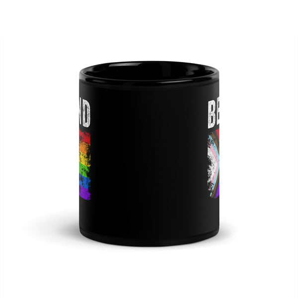 Be Kind Progress Pride Flag - Distressed LGBTQIA2S+ Mug