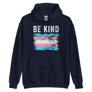 Be Kind Transgender Flag - LGBT+ Hoodie