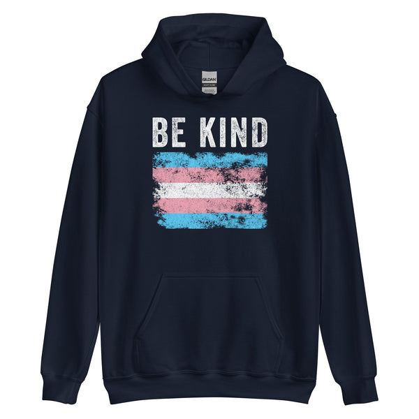 Be Kind Transgender Flag - LGBT+ Hoodie