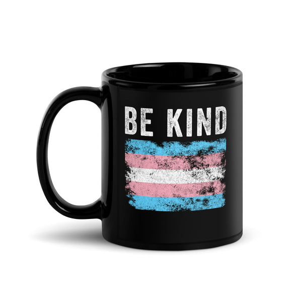 Be Kind Transgender Flag - LGBTQIA2S+ Mug