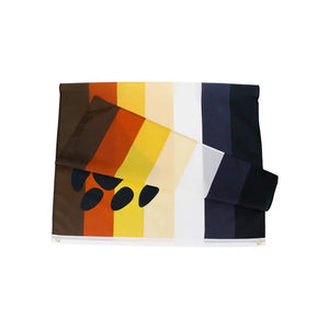 Bear Pride Flag - 90x150cm(3x5ft) - 60x90cm(2x3ft) - LGBTQIA2S+