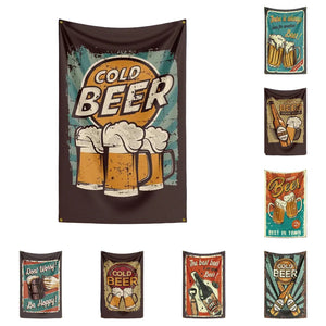 Beer Flags - 90x150cm(3x5ft) - 60x90cm(2x3ft)