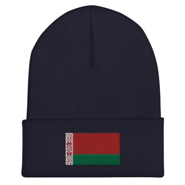 Belarus Flag Beanie - Embroidered Winter Hat