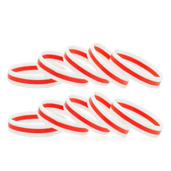 Belarus Flag Bracelet - Silicone Wristband