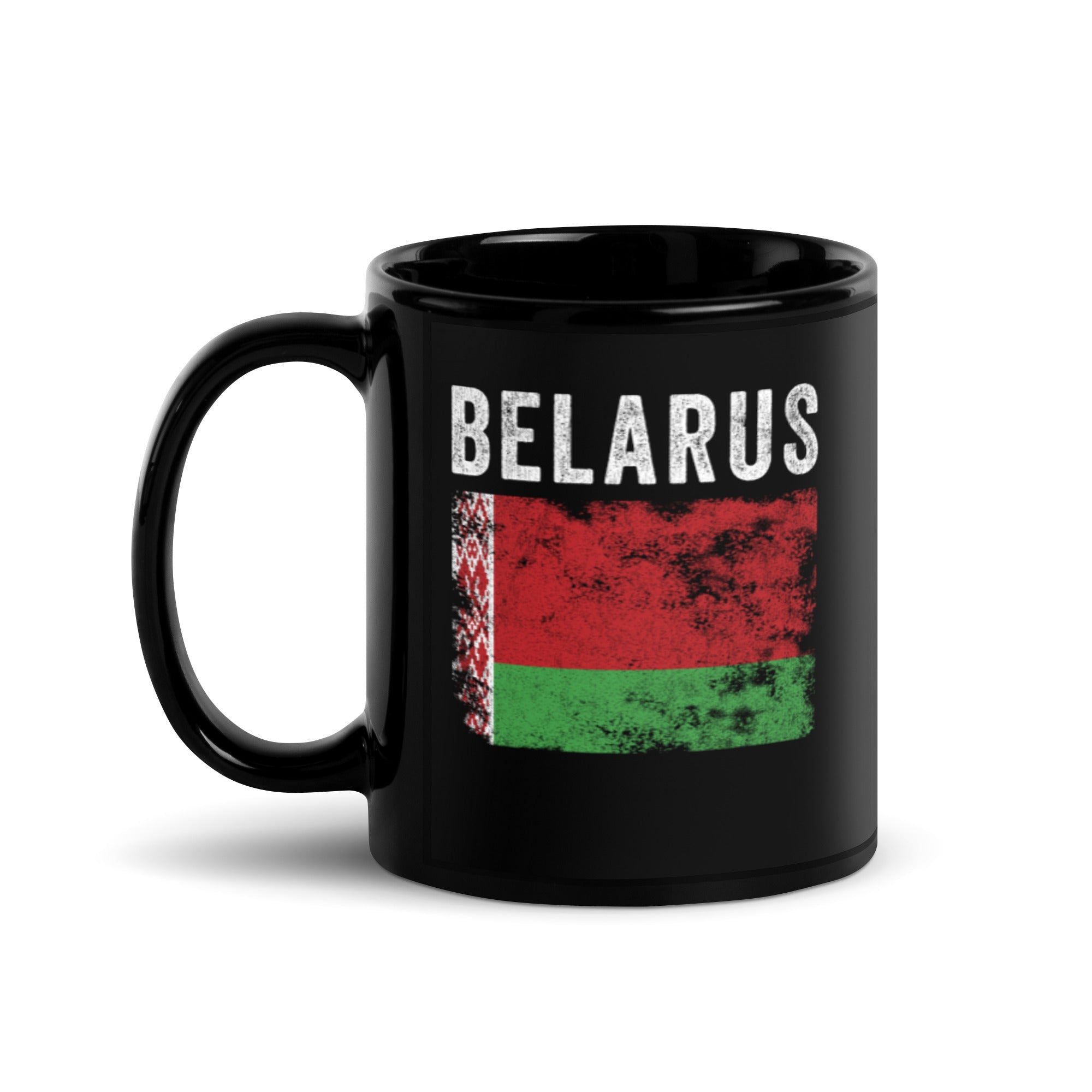 Belarus Flag Distressed Belarusian Flag Mug