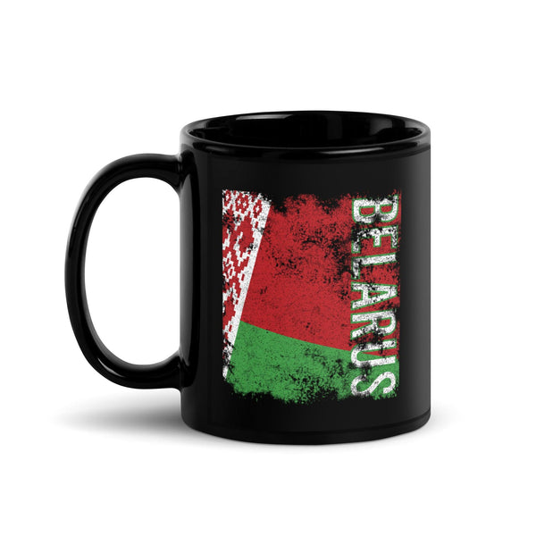 Belarus Flag Distressed Mug