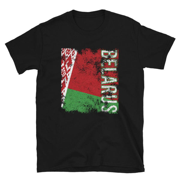 Belarus Flag Distressed T-Shirt