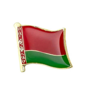 Belarus Flag Lapel Pin - Enamel Pin Flag