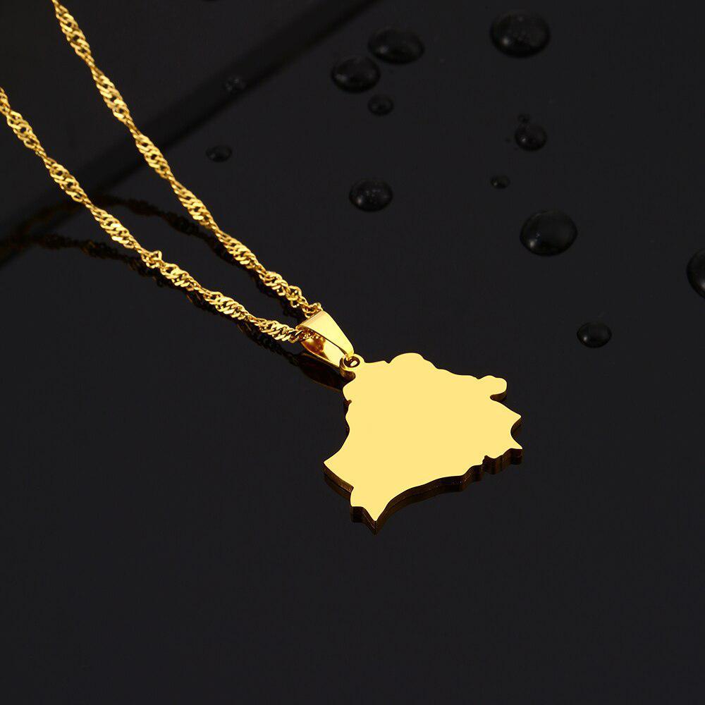 Belarus Map Necklace