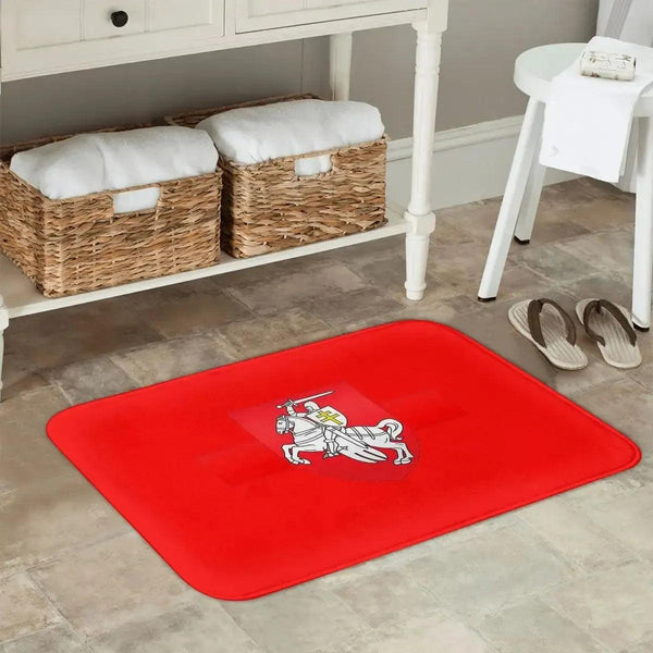 Belarus Pahonia Flag Doormat - Welcome Mat for Bath and Front Door