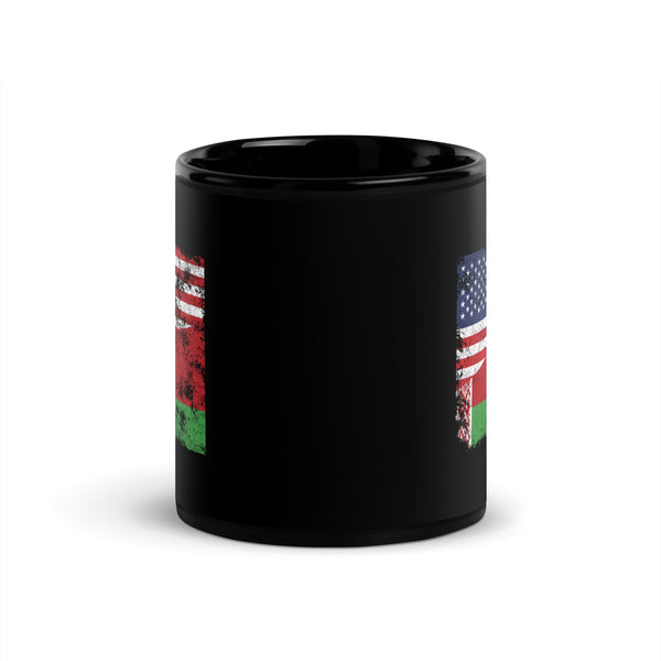 Belarus USA Flag Mug