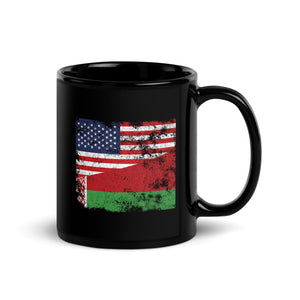 Belarus USA Flag Mug